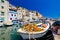 Old fishermen harbor in Sibenik