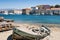 Old fishing boat. Chania, Crete, Greece