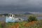 Old fishing boat in Ireland