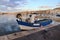 Old fishing boat in Marseille harbor, France