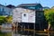 Old fishing shed in Burgeo Newfoundland