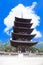 Old five-storied pagoda at Kofuku Temple