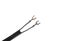 Old flat antenna 300 ohm cable for television