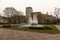 Old fontain in front of Central Mineral Bath, medieval Banski square, Sofia