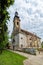 The old former Protestant Church, now Serbian Orthodox in Savino Selo, Serbia.