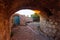 Old fort building, historic monument, Cannes Iles de Lerins