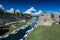 Old Fort and the canal town of Corfu, Greece, Europe