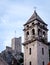 Old fort and church tower in historic town Omis