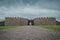 Old fort in mussenden or demesne downhill, close to castlerock and mussenden temple. Frog view of a big fort or fortress