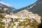 old fortification town Briancon in France