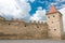Old fortness wall - Rupea citadel from Romania Transylvania