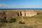 Old fortress on the Berezan island, Ukraine, ancient architecture