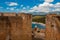 Old fortress in Cuba. Fort Castillo del Moro. Castle San Pedro de la Roca del Morro, Santiago de Cuba