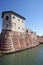 The old fortress Fortezza Nuova in Livorno,Italy,