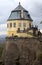 Old fortress fortification Koenigstein, Frederick tower, Saxon Switzerland, Germany