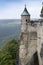 Old fortress fortification Koenigstein in Saxon Switzerland, Germany