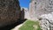 Old Fortress Walls Around Manasija Monastery, Serbia. Medieval Landmark
