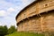 Old fortress wooden wall