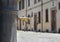 Old fountain in the historic center of Arezzo