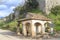 Old fountain in Kayakoy karmylassos old greek village in fethi