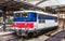 Old French electric locomotive at Paris-Est