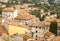 Old French town rooftops