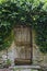 Old Garden Door in Cortona, Italy