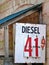 Old Gas Price Sign