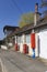 Old gas station, Marnay, Haute-Saone, France