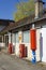 Old gas station, Marnay, Haute-Saone, France