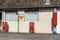 Old gas station, Marnay, Haute-Saone, France