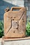 Old gasoline jerry can