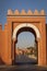 Old gate in Marrakesh