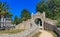 Old gate of medieval fortress in Nafplio, Greece