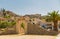 Old gate of medieval fortress in Nafplio, Greece