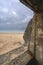 Old german bunkers at Utah Beach, France.