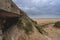 Old german bunkers at Utah Beach, France.