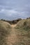 Old german bunkers at Utah Beach, France.