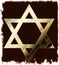 Old Gold Star Of David