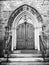Old Gothic Church Door