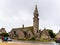 Old gothic church in Roscoff in Brittany