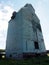 Old Grain Elevator At Central Alberta Railway Museum