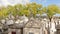 Old grave chapels of Alto de Sao Joao cemetery