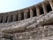 Old greek amphitheater Aspendos