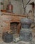 Old Greek ouzo (anice) distillery