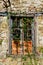 Old Greek Stone House, Weeds Growing on Window, Greece