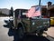 Old green Dodge M37 pickup military truck with the white star of the U.S. ARMY