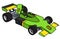 The old green formula one car