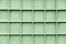 Old green metal cell panels texture closeup