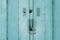 Old Green Metal Folding Doors background